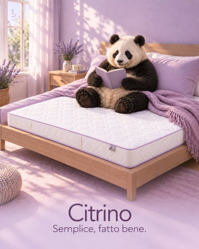 Materasso ortopedico artigianale Citrino Buonanotte