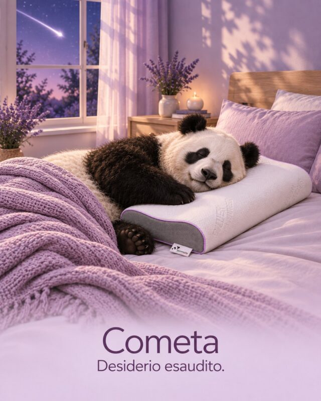 Cuscino ergonomico e ortopedico in memory foam Cometa Buonanotte
